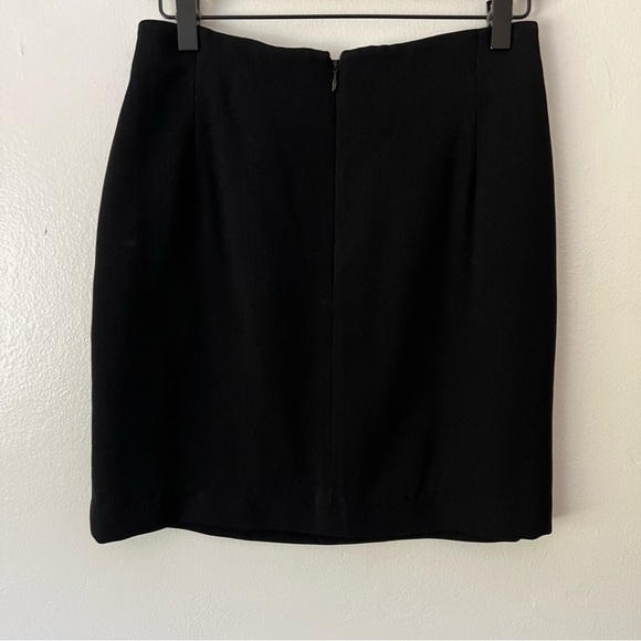 Liz Claiborne Vintage Black Mini Skirt - Picture 2 of 2